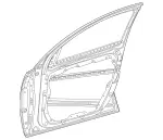 1677200600 - : Door Shell for Mercedes-Benz Image
