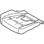 FL3Z99632A22A - Body: Seat Cushion Pad for Ford: F-150 Image