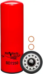 BD7250 - : High Velocity Dual-Flow Lube Spin-on for Baldwin Image