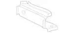 2046204934 - Front-End Assembly, Front Panel: Longitudinal Member for Mercedes-Benz Image