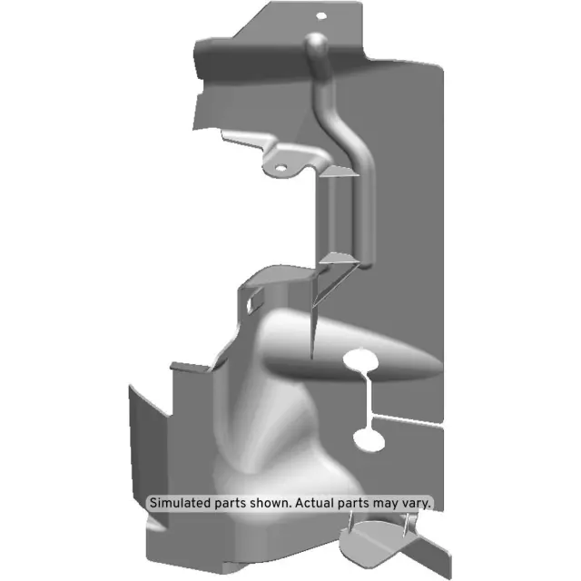 23383236 - : Driver Side Radiator Air Side Deflector for GM Image