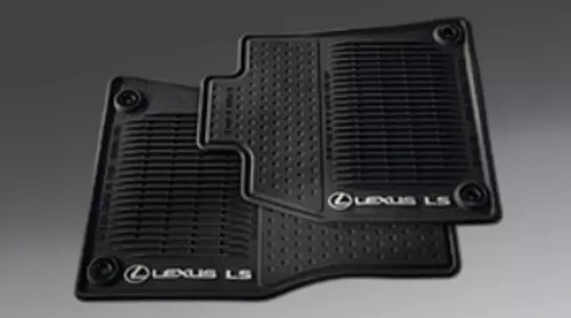 PT9085013420 - Interior: All-Weather Floor Mats - Black - Right Rear for Lexus: LS460, LS600h Image