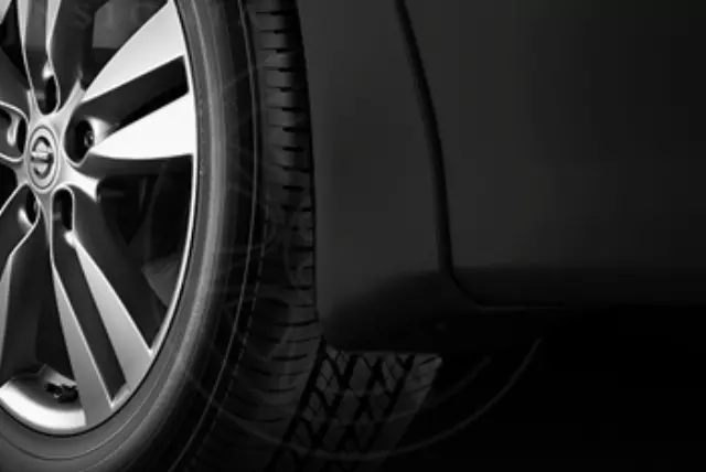 F38501JA7A - : Splash Guards - Front - Super Black for Nissan: Quest Image