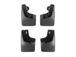110171120171 - : Black MudFlap No-Drill DigitalFit® MudFlap Kit for WeatherTech Image
