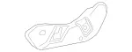 20391817309051 - Body: Outer Cover for Mercedes-Benz Image