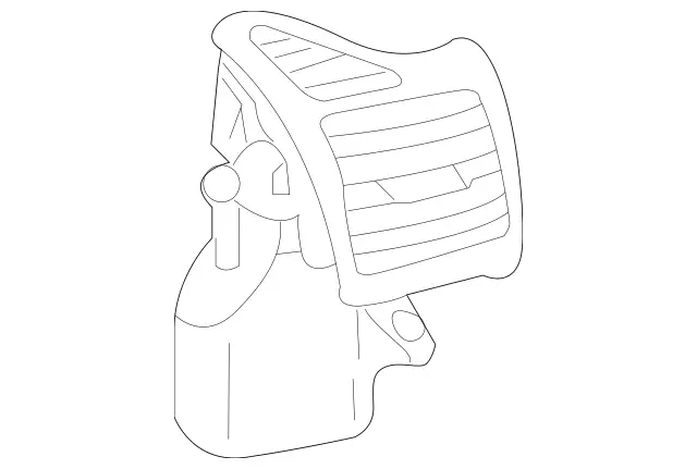 22083002547241 - Body: Vent Grille for Mercedes-Benz Image