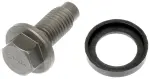 65385 - : Oil Drain Plug Pilot Point W/Gasket M12-1.75, Head Size 15Mm for Dorman Image