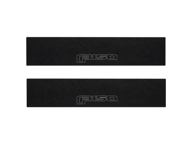 VML3Z99132A08G - Exterior: Gray Lettering On Black Texture Door Sill Kit for Ford: F-150 Image