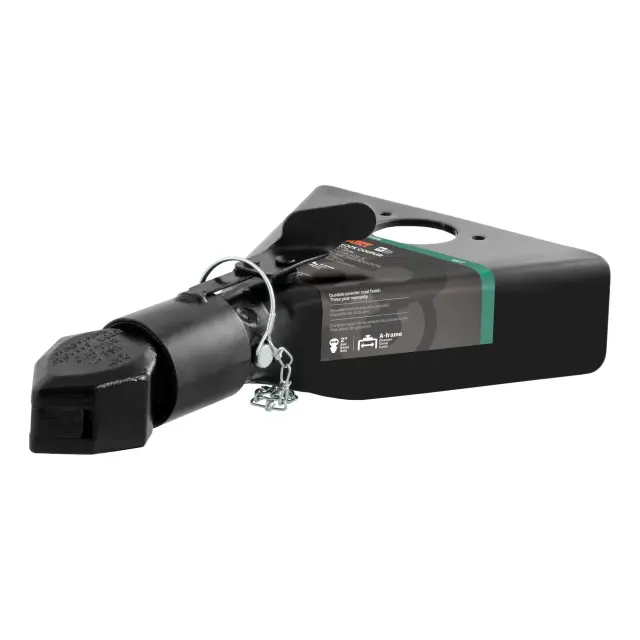 25217 - : 2" A-Frame Coupler with Sleeve-Lock (7,000 lbs, Black) for CURT Image