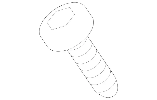 9909009 - Rear Seat: Cap Screw with Flange for Mercedes-Benz: 350SD, EQS 450, EQS 450+, EQS 580, EQS AMG, Maybach GLS600, Maybach S580, Maybach S680, S500, S580, S580e, S63 AMG E Performance Image image