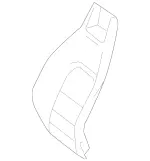 2079101747648P13 - Body: Seat Back Cover for Mercedes-Benz Image