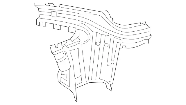 2136308700 - Side Walls: Console for Mercedes-Benz: E53 AMG, E63 AMG S Image image