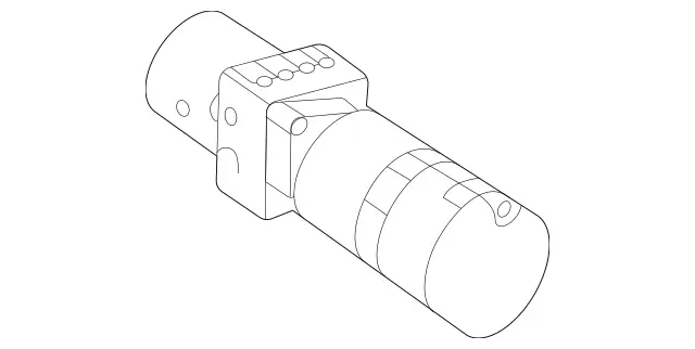 197800004864 - Soft Top: Hydraulic Pump for Mercedes-Benz Image