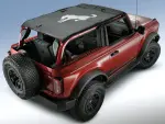 VM2DZ54500W00M - Exterior: Bronco Horse Bimini Top Black With Light Gray for Ford: Bronco Image
