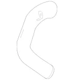 2780980507 - Engine: Inter-cooler Duct for Mercedes-Benz Image