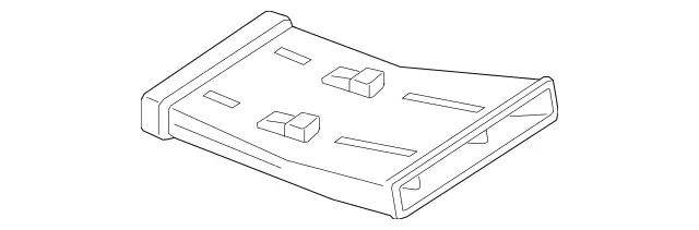 2058311146 - Heating and Ventilation: Air Duct for Mercedes-Benz: AMG GT 43, AMG GT 53, AMG GT 63, AMG GT 63 S, AMG GT 63 S E Performance, C350e, C400, C43 AMG, C450 AMG, C63 AMG, C63 AMG S, CLS450, CLS53 AMG, E300, E350, E400, E43 AMG, E450, E53 AMG, E63 AMG S, GLC300, GLC43 AMG, GLC63 AMG, GLC63 AMG S Image image