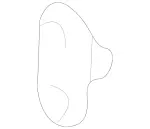 1708800011 - Attachment Parts: Plate for Mercedes-Benz: SLK230, SLK320 Image