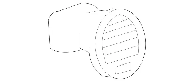 21983002549116 - Body: Vent Grille for Mercedes-Benz Image