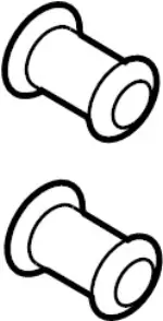 4973321U22 - Cooling System: Power Steering Cooler Insulator for INFINITI: EX35, EX37, FX35, FX37, FX50, G25, G35, G37, M37, M56, Q40, Q60, Q70, Q70L, QX50, QX70 Image