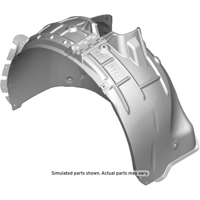 84470037 - : Front Driver Side Wheelhouse Liner for Cadillac: XTS Image