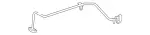 2750903277 - Engine: Feed Line for Mercedes-Benz Image
