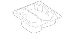 22169055259F28 - Body: Spare Carrier for Mercedes-Benz Image