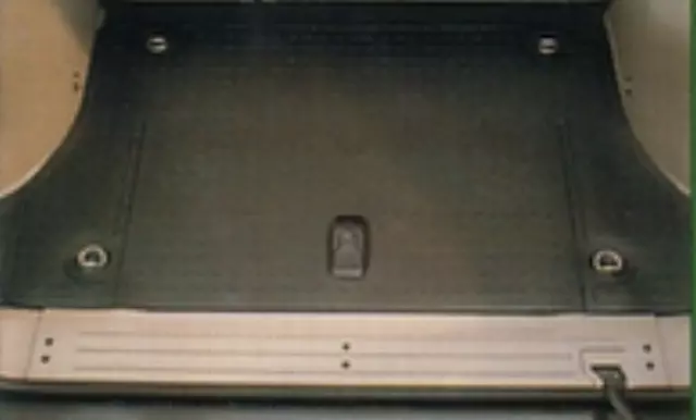 STC50434 - : Cargo Mat, Rubber - 2 Door for Land-Rover Image