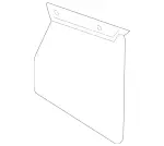 46388909007C45 - : Mud Guard for Mercedes-Benz Image