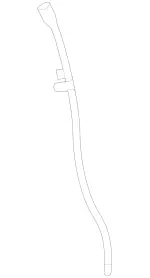 1570107400 - Engine: Guide Tube for Mercedes-Benz Image