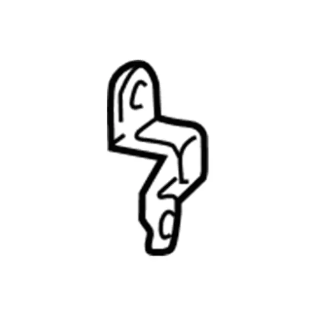 F75Z5C189CB - Electrical: Height Sensor Clamp for Ford: Expedition, F-250 | Lincoln: Navigator Image