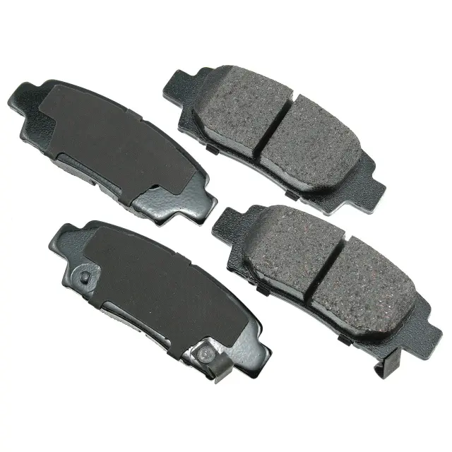 ACT672 - : Akebono ProACT Ultra Premium Ceramic Disc Brake Pad Kit for AKEBONO Image