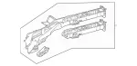 2476102102 - Substructure: Longitudinal Member for Mercedes-Benz Image