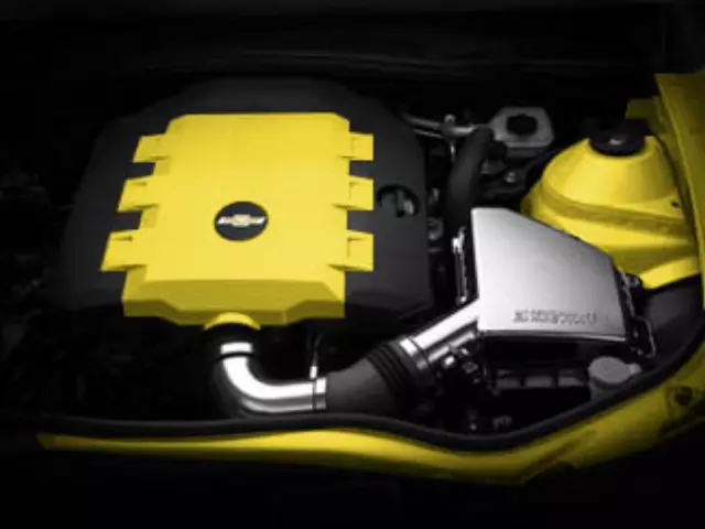12658127 - Exterior: Engine Cover - V6 (Lfx) - Bright Yellow (G7D) for Chevrolet: Camaro Image