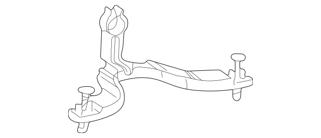 2035460180 - Electrical Equipment and Instruments: Cable Rail for Mercedes-Benz: 180C, C230, C240, C280, C32 AMG, C320, C350, C55 AMG, CLK320, CLK350, CLK500, CLK55 AMG, CLK550, CLK63 AMG Image image
