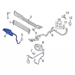 JL3Z7B028B - : Automatic Transmission Oil Cooler Hose Assembly for Ford: F-150 Image