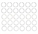 C37796020 - : Engine Piston Ring Set for Enginetech Image