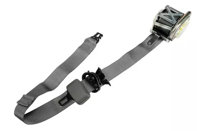 Dark Titanium Driver Seat Belt with Retractor and Pre-Tensioner - GM (19259868)