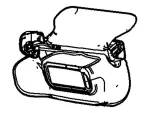 CL7Z7804104AA - : Sun-Visor for Ford Image