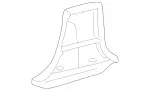 20269020308F20 - Body: Center Pillar Trim for Mercedes-Benz Image