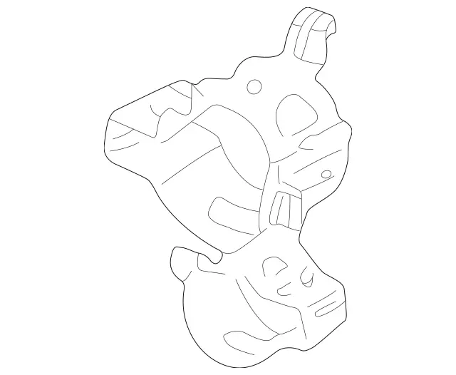 2204710241 - Fuel System: Support Bracket for Mercedes-Benz Image