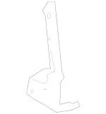 2119300104 - Folding Seat/Center Seat: Adjuster for Mercedes-Benz Image