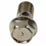 7T4Z2L122A - Brakes: Brake Hose Bolt for Ford: Edge, Expedition, Explorer, Fusion, Mustang, Police Interceptor Utility, Police Responder Hybrid, SSV Plug-In Hybrid | Lincoln: Aviator, Continental, MKC, MKX, MKZ, Nautilus, Navigator Image