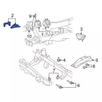 F87Z6030CA - Engine: Mount Bracket for Ford: Ranger Image