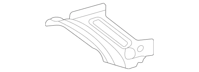 1676300003 - Cowl, Front Panel: Strut for Mercedes-Benz: GLE350, GLE450, GLE450e, GLE53 AMG, GLE580, GLE63 AMG S, GLS450, GLS580, GLS63 AMG, Maybach GLS600 Image image