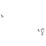 JL1Z7860045AE - Electrical: Outer Buckle for FORD Image