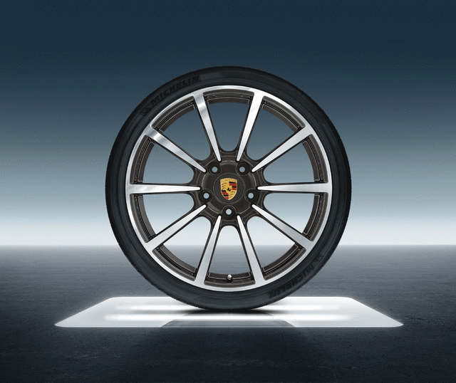 99104460258 - : 20-Inch Carrera Classic Summer Wheel-And-Tire for Porsche Image