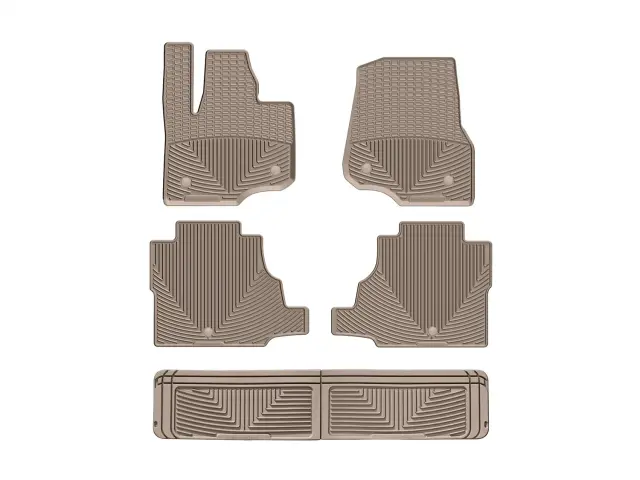 W477TNW500TNW60TN - : Tan All Weather Floor Mats for WeatherTech Image
