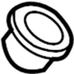 253397J100 - Body: Power Outlet Knob for Infiniti Image