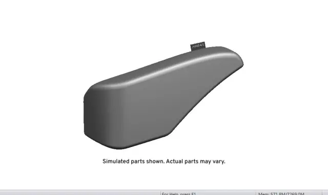 95326162 - Body: Bolster Cover for GM Image