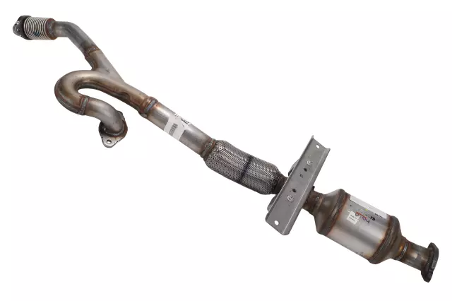 22935311 - : Front Exhaust Pipe with 3-Way Catalytic Converter, Pipe, Flange, Bracket, Insulators, Hanger, and Nut for GM Image